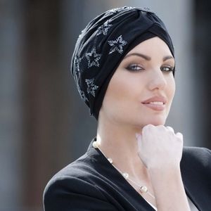 Star Black Beryl Chemo Turban